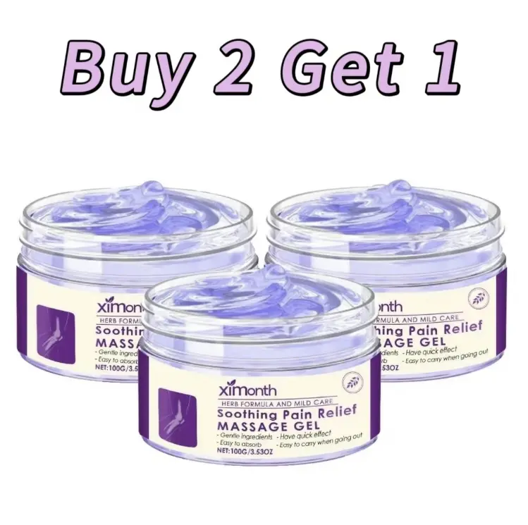 【Buy 2 Get 1 Free】Ximonth Body Soothing Relief Gel, Daily Body Massage Gel, Joint Knee Elbow Shoulder Massage Gel, Body Care Product for Women & Men