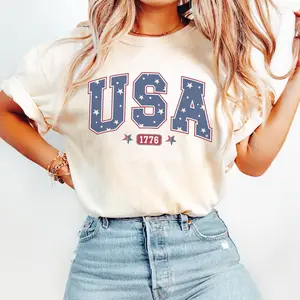 USA Shirt, America Shirt, Fourth of July Shirt, 4th of July Tee, Patriotic Shirt, America Est Shirt, Red White and Blue, USA
