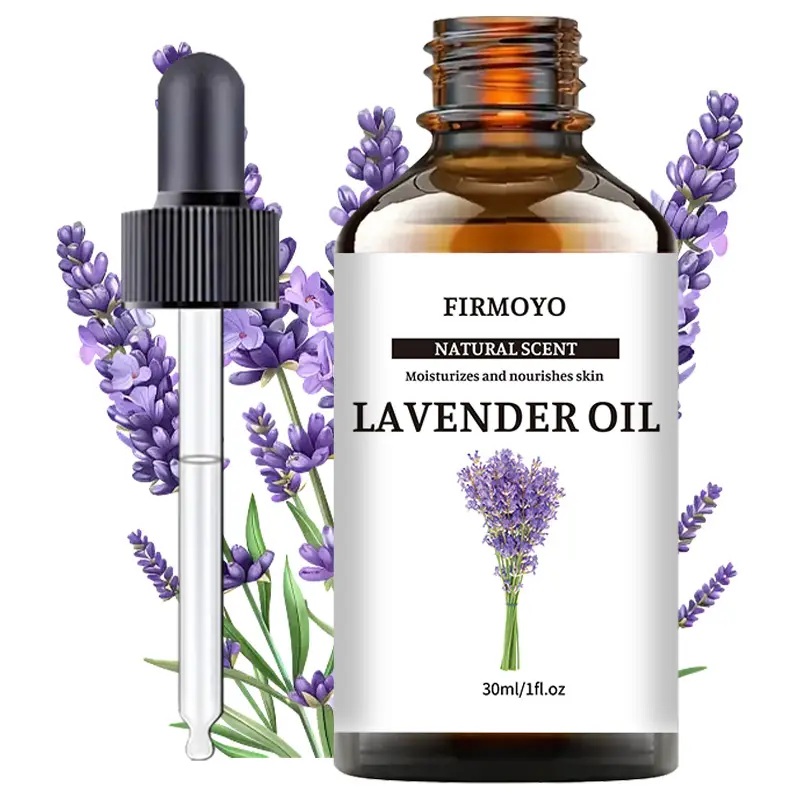 Lavender Essential Oil 1.01 Oz, Skin Care, Soothing Moisturizing Body Oils, Hypoallergenic, Moisturizes Face, Body, Nails, Hair, Lashes, Suitable for Diffusers, Shower, Massage