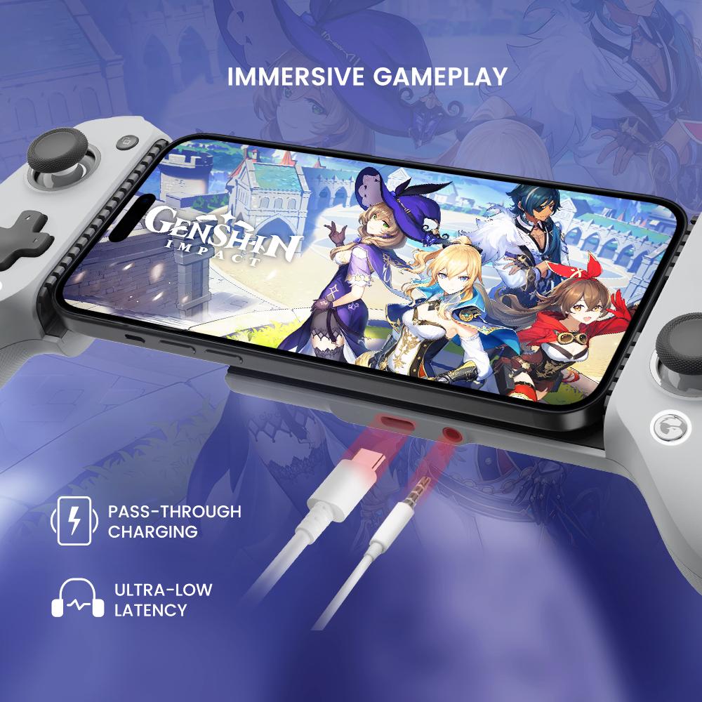 GameSir G8 Galileo Type-C Mobile Gaming Controller for Android & iPhone 15 Series (USB-C) Accessories Console Smartphone GameSir G8 Galileo Type-C Mobile Gaming Controller for Android & iPhone 15 Series (USB-C) Accessories Console Smartphone