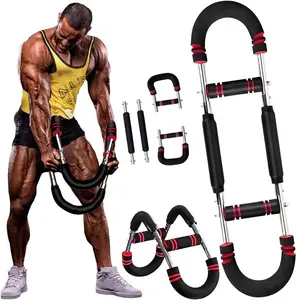 Arm Trainer | 2-in-1 Arm Strengthener with Adjustable Tension – Forearm/Chest Trainer, Portable Home Gym