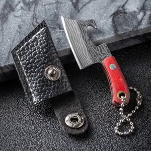 Mini Pocket Knife, Left & Right Hand Design, Lightweight Durable Keychain Tool, Portable Easy Carry, Perfect for Daily Use, Stainless Steel Tool