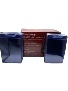 Ultra Pro Graded Card Submission Semi-Rigid Card Holders LOT of 100 Holders