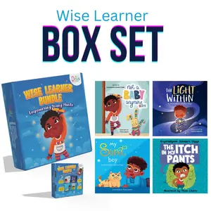 Wise Learner Box Set: 4 Empowering Books for Boys on Hygiene, Growth, and Emotional Learning
