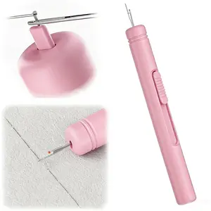 2 in 1  Threader Seam Ripper - Dual Function Sewing Supplies for Hand Sewing & Sewing Machine, Quick Stitch Removal and Threading  Tool (1, )