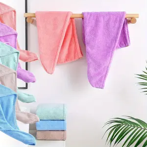 5pcs Microfiber Hair Drying Towels - Soft, Quick-Dry, Anti-Frizz Shower Towels for Women, 9.84 x 25.59inch, Assorted Colors, Travel & Daily Use, Wet Hair Management | Everyday Haircare | Plush Texture