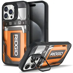 (Deals for You Days)RIDGIS Tools Aesthetic Pattern MagsafeCasing For iphone 16 15 14 13 12  PRO PLUS MAX HardTPU Tough Metal lens frame Film With Bracket Stand GiftSpeaker Bluetooth Camera Holder Cellphone AccessoriesPhone Cases milwaukee phone case