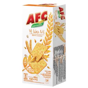 AFC CRACKER (25gx8bag/box) - Bánh quy AFC 200g/hộp