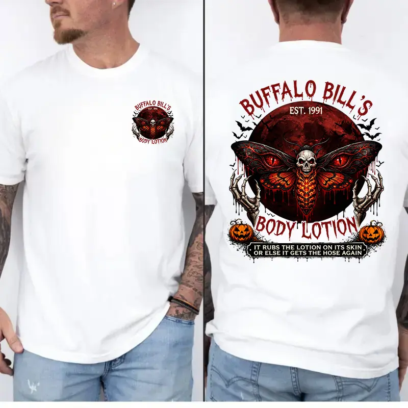 VER.3 - Silence of The Lambs Shirt, Hannibal Lecter, Buffalo Shirt, Halloween Movie Tshirt, Unisex Tee Sweatshirt