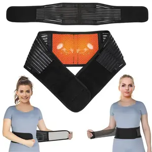 Back Brace for Lower Back Pain Relief, Lumbar Support Belt for Work for Men&Women with Magnet, elf Heating & Soothing Waist Band, Lumbar Support Belt for Herniated Disc/Sciatica, Scoliosis (Large)