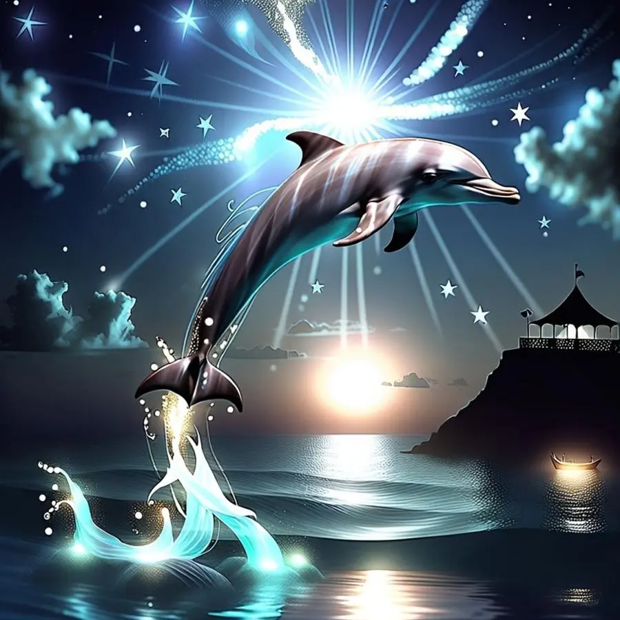 Dolphin Pattern DIY Diamond Arts Colorful Craft Painting Kit without Frame, 5D Diamond Arts Colorful Painting Kit, Wall Art Decor for Home, Diamond Painting Kits
