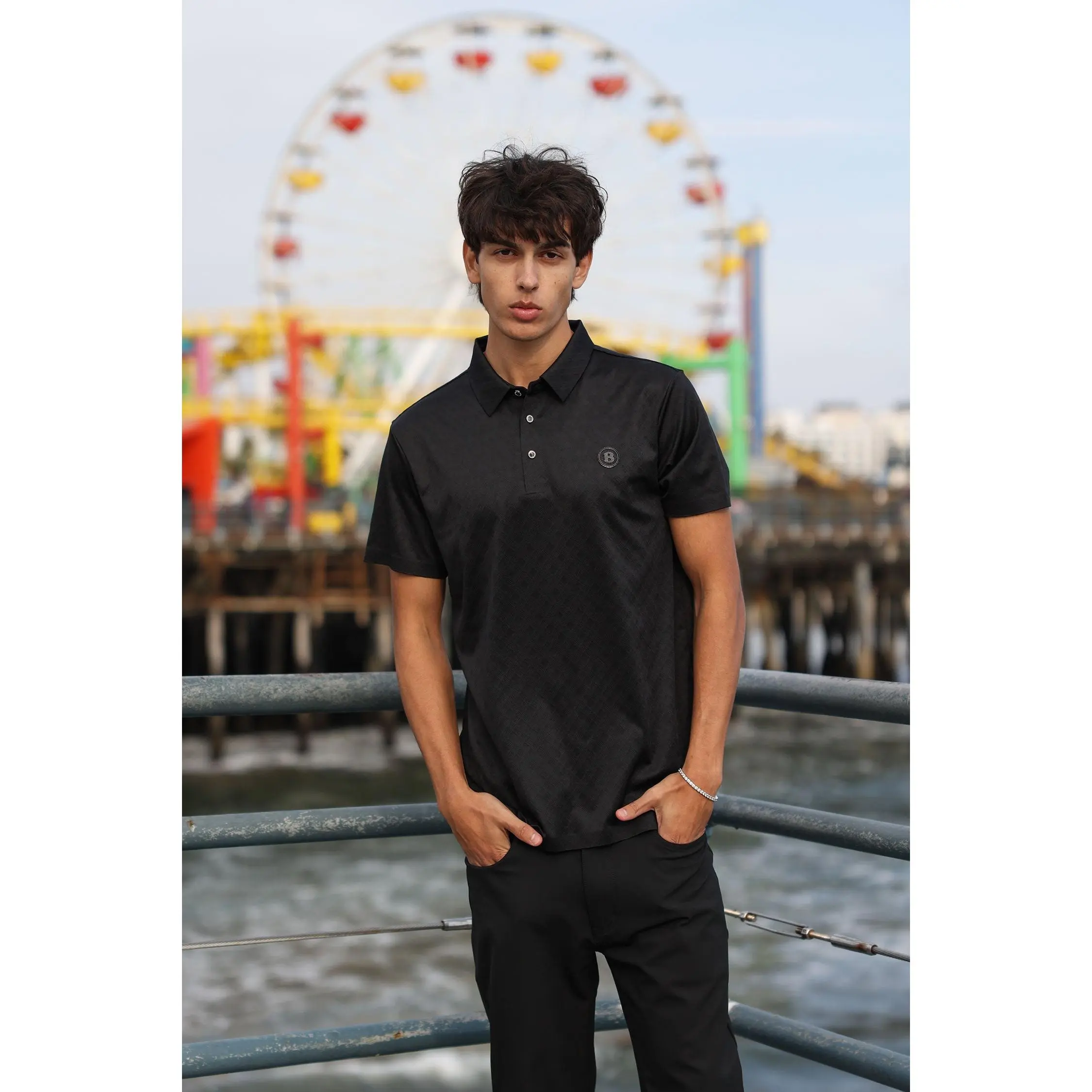 Hamburg Patterned Polo Shirt