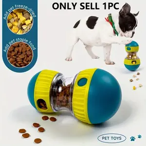 Interactive Pet Snack Dispenser, Rotating Design Pet Feeder, Puzzle Feeder, Pet Intelligence Training Toy, Dog & Cat Food Accessories