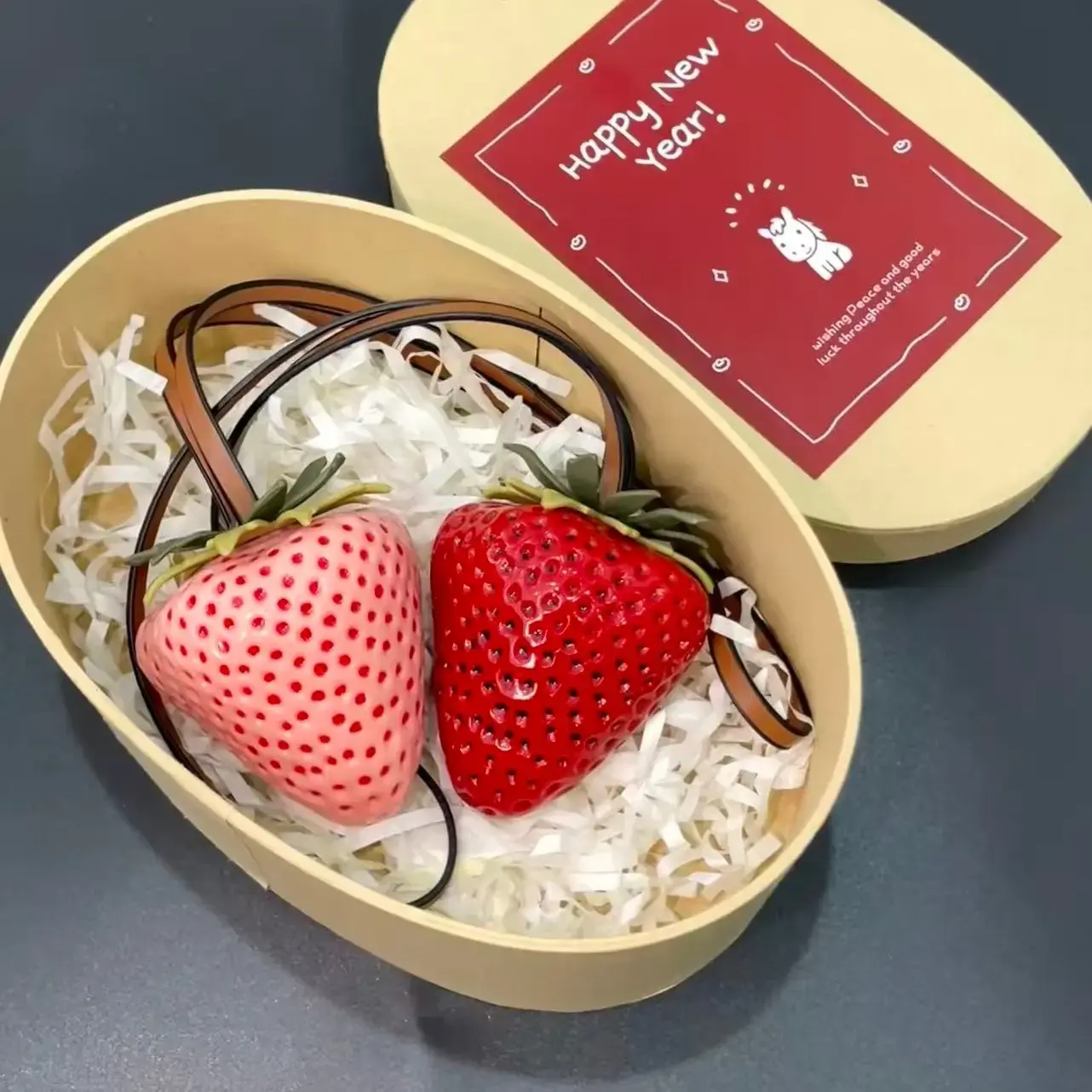 Strawberry Bag Charms Accessories For Bags Purse Backpack Mobile Phone Case Pendant Car Ornament Fruit Keychain DIY Decoration Lightweight Versatile Hanging Ornament - Hangable