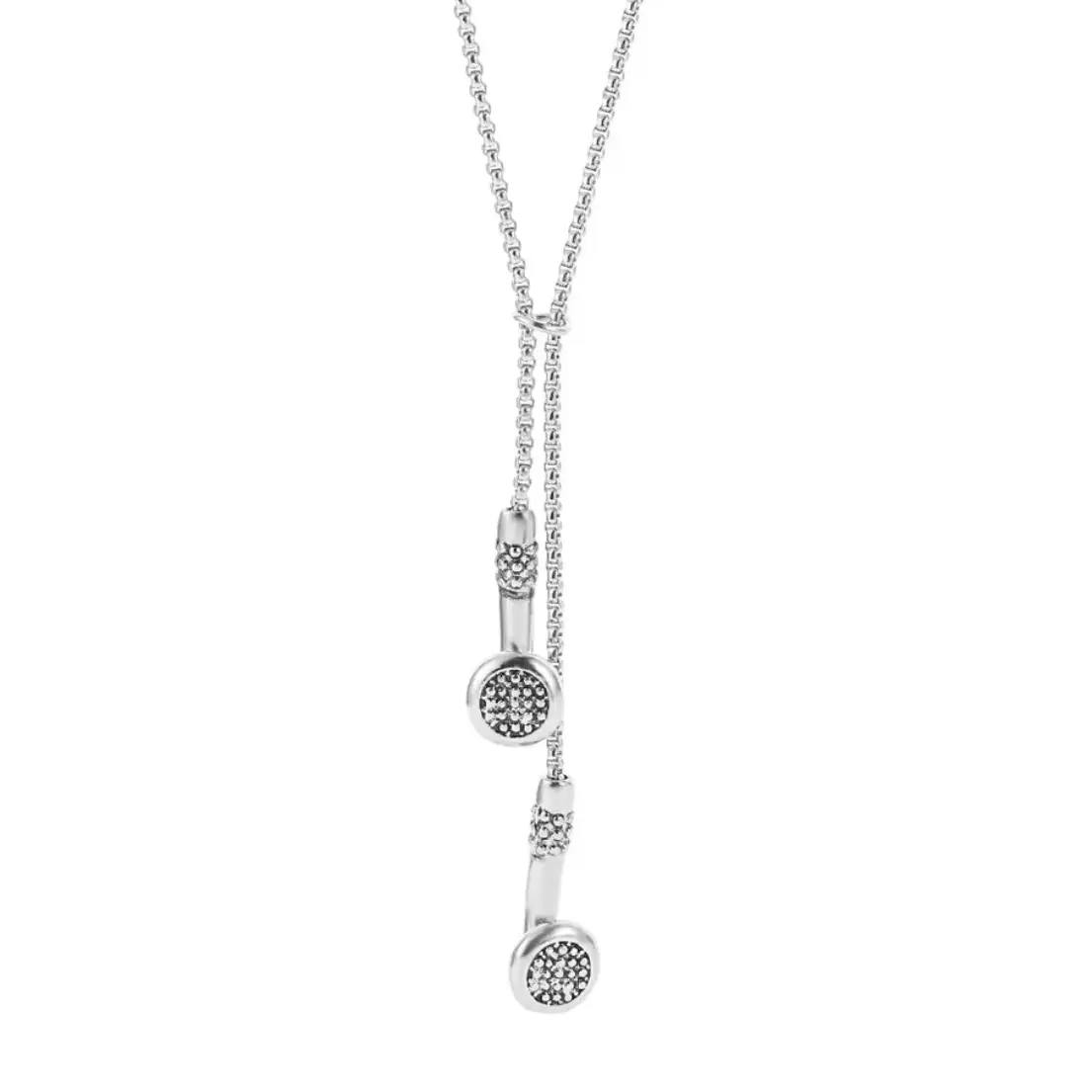 Ear Bud Headphone Necklace