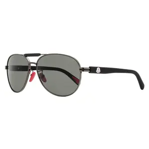 Moncler Steller Pilot Sunglasses ML0241-H 08A Gunmetal 62mm