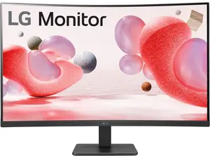 LG 32MR50C-B 32-inch FHD Curved Monitor 100Hz, AMD FreeSync, OnScreen Control, Dynamic Action Sync, Black Stabilizer, Tilt Stand (HDMI), 2023