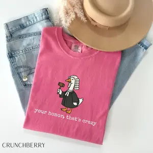 Comfort Colors Goose Lawyer Shirt Law School Graduation Gift Funny Silly Lawyer Gift Lawyer Tee Law Student Gift Future Lawyer