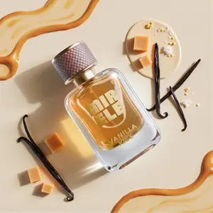 Mirele Vanilla Kiss Perfume - Eau De Parfum 50ml (1.7fl Oz) Vanilla Gourmet Caramel Creamy Fragrance with Elegant Aroma