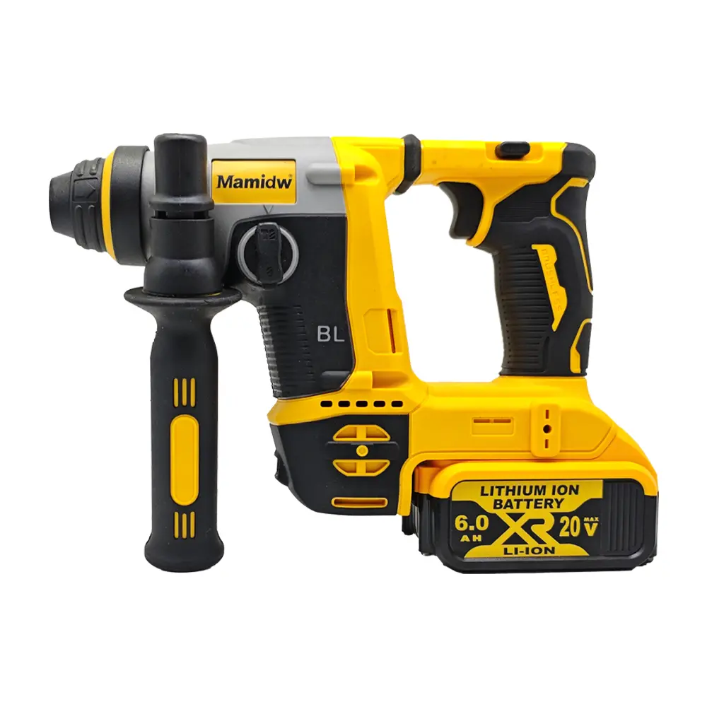 Cordless SDS Plus Rotary Hammer Drill - Cordless Power Tools, 3 Adjustable Modes, Dewalt 20V Battery Compatible, Tool Only (No Battery), Father's Day DIY Gift - Ideal for Concrete Drilling, Chiseling