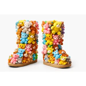TW Viral Teddy Bear Boots