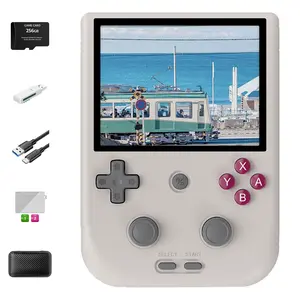 Anbernic RG405V Handheld Game Console【Buy 1 Get 1 Game Card + 1 USB Card Reader + 1 Fancy Case + 1 Screen Protector + 1 Type-C Cable】4-inch IPS Touch Screen 640*480 Android 12 Unisoc Tiger T618 5500mAh 5G WiFi Ready to Play Gift Package