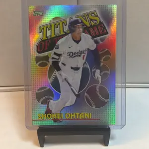 Topps 2026 Titans of the Game Shohei Ohtani TOG-1 MLB Stars SMLB-9 Collectible Card