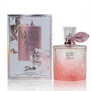 La Vida de Vivi Blush Women's Cologne-Style Perfume | 100ml Floral Fresh Eau de Parfum | Soft Feminine Scent Gift for Her | Premium Long Lasting Fragrance