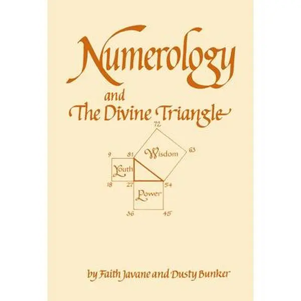 Numerology and the Divine Triangle - Dusty Bunker, Paperback Book for Astrology, Esoteric Studies, Tarot Symbolism Understanding (Humanities & Social Sciences, Psychology & Relationships)