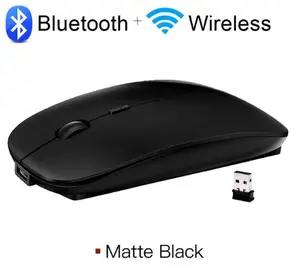 Bluetooth Mouse for APPle MacBook Air Pro Retina 11 12 13 15 16 mac book Laptop Wireless Mouse Rechargeable Mute Gaming Mouse