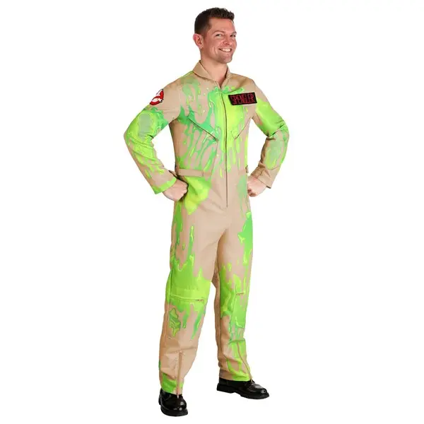 Adult Slime-Covered Ghostbusters Costume