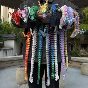 Large 3D Printed Dragon Statue, Desktop Decoration, Christmas Gift, Birthday Present, Office Desk Ornament, Perfect Holiday Gift