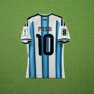 2026 World Cup Argentina Home Jersey - Short Sleeve, Customized # 10 / Sizes S–XXL