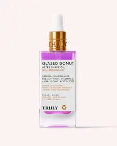 Glazed Donut Brightening Oil – Discoloration-Fighting Treatment – Brightens Dull, Uneven Skin with Vitamin E, Niacinamide & Hyaluronic Acid – Deeply Hydrates, Minimizes Ingrowns & Enhances Radiance on Legs, Underarms & Bikini Line – Vanilla Glaze Scent