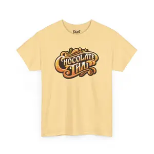 Chocolate Thai - Unique Cannabis Strain Graphic T-Shirt - 100% US Cotton, Unisex, Multiple Colors & Sizes