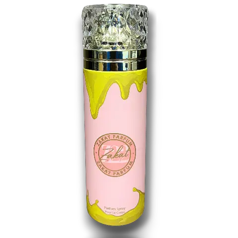 Zakat Parfums | Z | 22 | Unisex Fragrance | 200 ML | Perfumed Body Spray | Caramel - Milk & Sugar