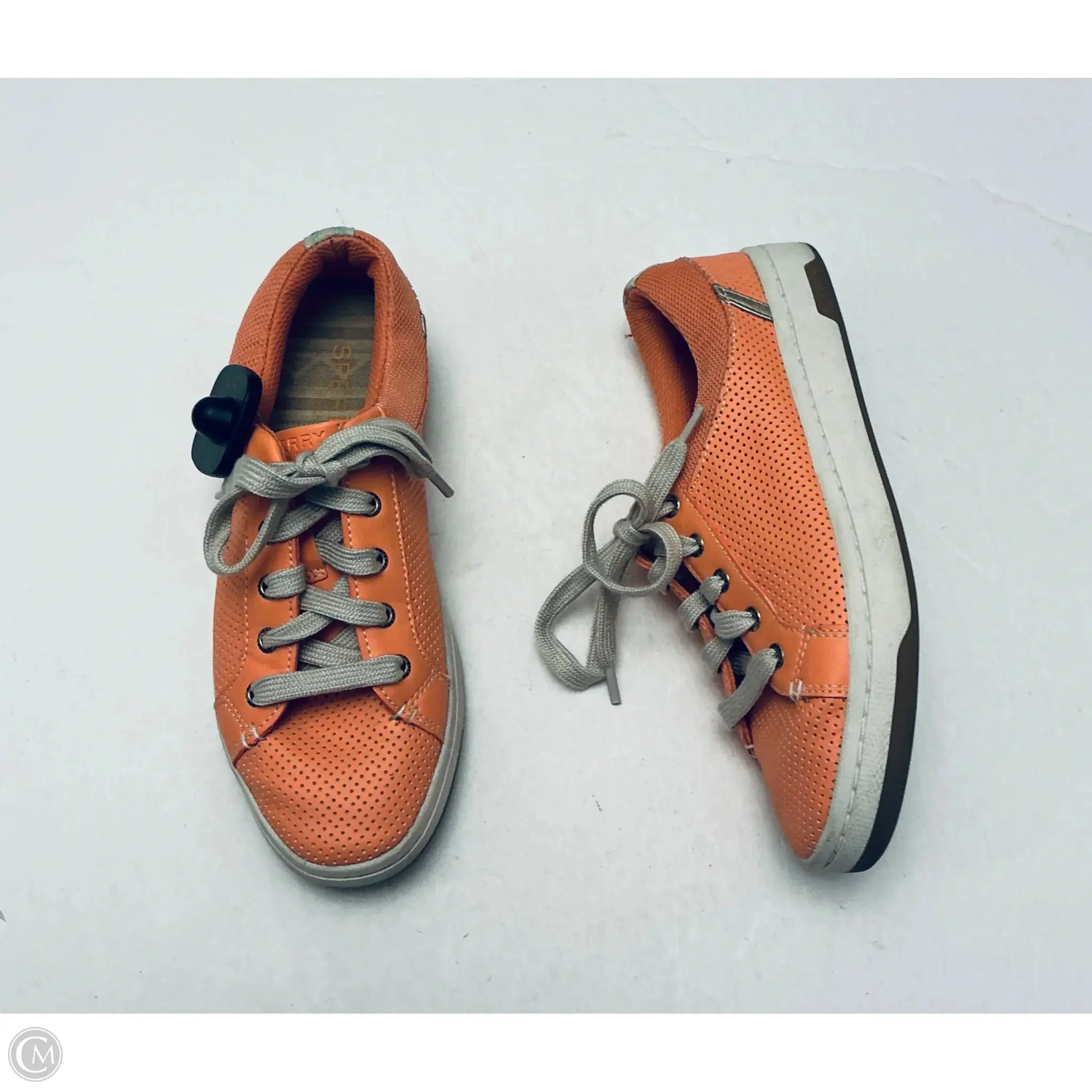 Shoes Sneakers By Sperry In Orange, Size: 6.5