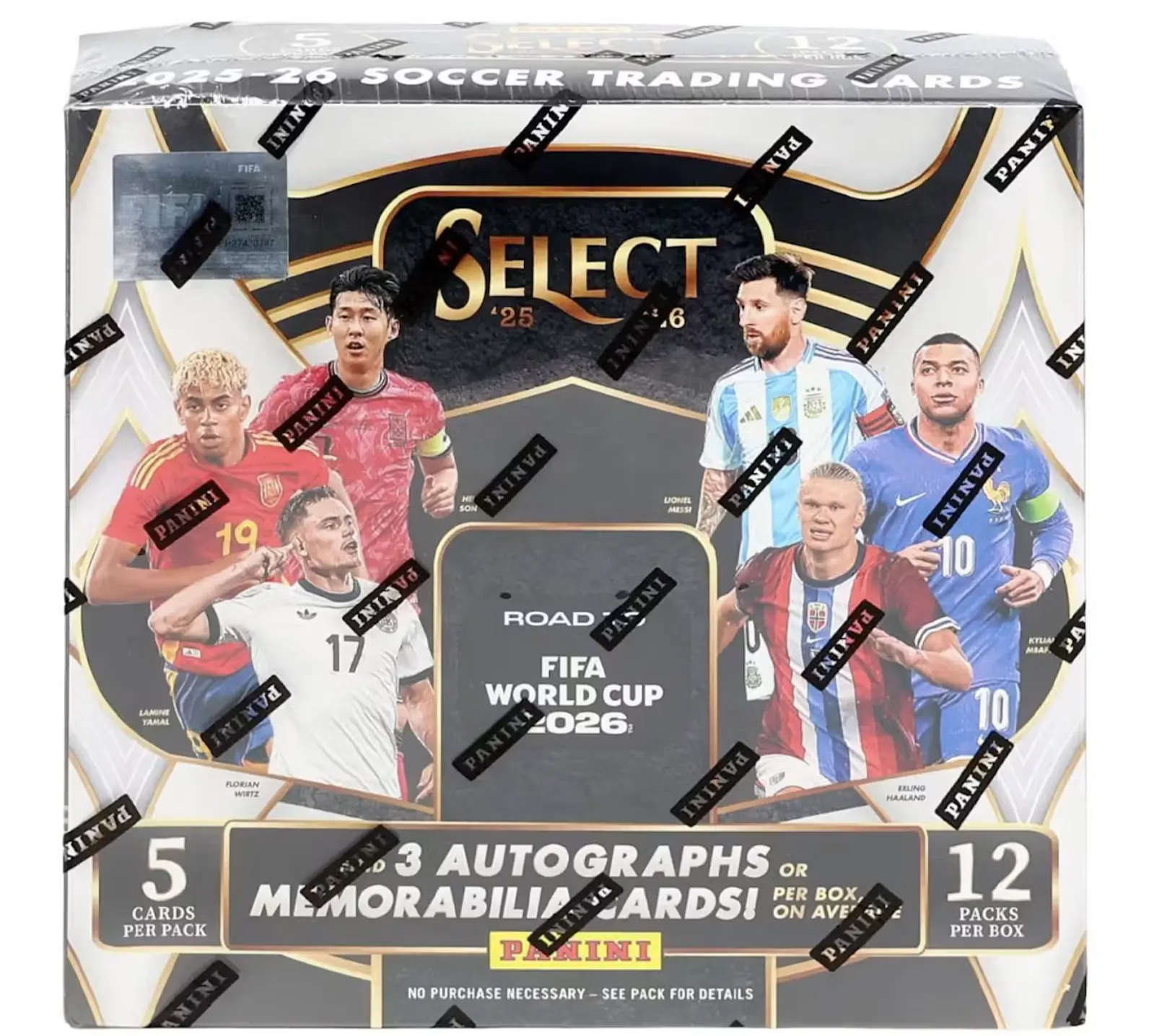 2025/26 Panini Select Road to FIFA World Cup Soccer Hobby Box