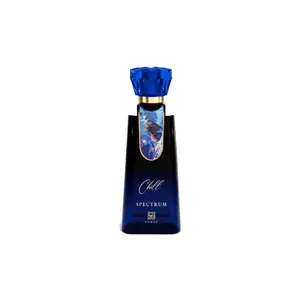 Ahmed Al Maghribi Chil Spectrum Blue Unisex Eau de Parfum Spray, 3.4 oz - Aromatic Bergamot, Amber Vetiver Notes