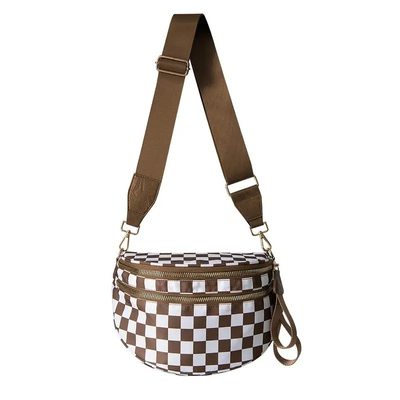 Brown Checkered