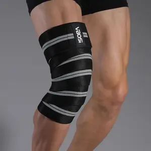 Adjustable Knee Support Wrap for Squats & Weightlifting, Ideal for Gym Workouts & Fitness Training, 1 Piece Knee Brace Accessory