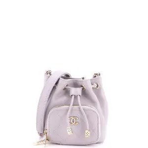 Pre-owned CHANEL material Bucket Bags by Rebag
