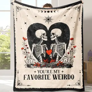 Flannel Blanket Soft Warm Cozy Sofa Bed Throw, Lightweight Travel Camping Office Chair Cover, Ideal Gift for Home Use, Flannel Throw Blankets