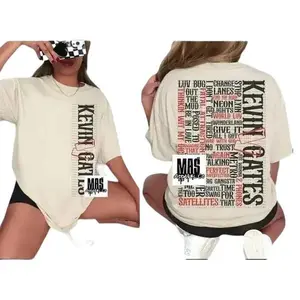 Kevin Gates Rapper Music Shirt, Vintage Hip Hop Concert T-Shirt, Song Title Graphic Tee, Retro Rap Streetwear Top, Unisex Cotton Casual Outfit, Fan Merch Gift for Men and Women