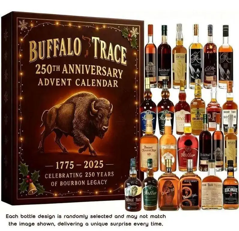 BlackFriday Christmas Gift Adult Advent Calendar Buffalo's Trace 250th Anniversary 2026 Advent Calendar
