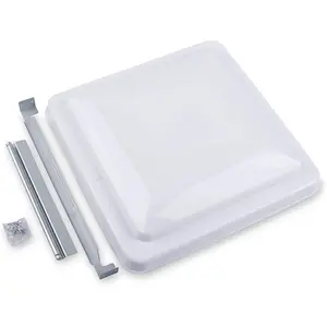14 Inch Universal RV Roof Vent for Trailer, Camper, Motorhome - RV Vent Covers for Roof - OEM Lid Replacement (14 x 14 White 1-Pack)