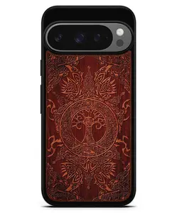 Midgard | Engraved Wood Phone Case | Available for iPhone