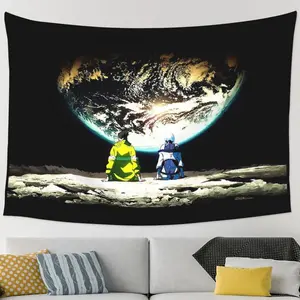 Cyberpunk-Edgerunners David Martinez Tapestry Funny Wall Hanging Aesthetic Home Decoration Tapestries for Living Room Bedroom