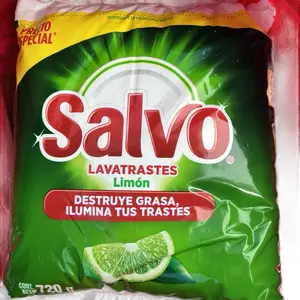 Salvo powder dish soap