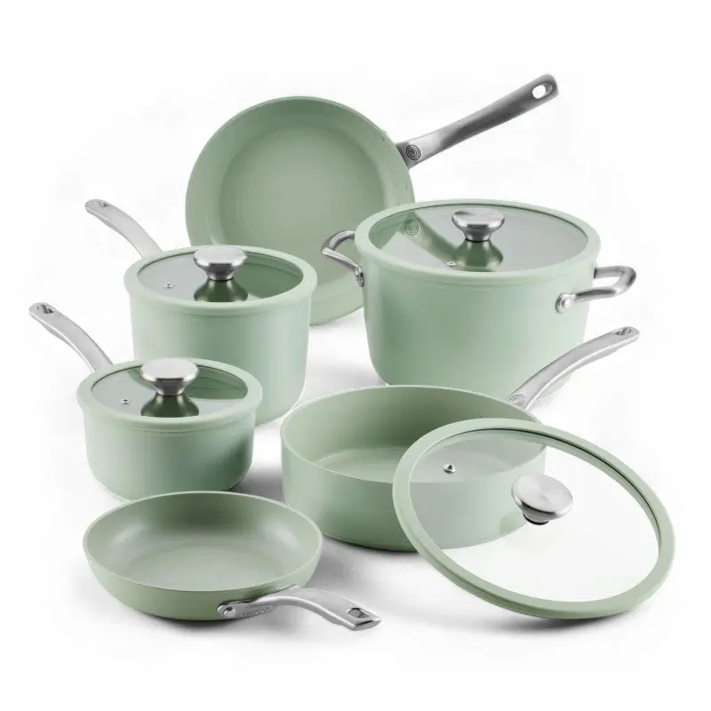 Ceramic Nonstick 10-Piece Cookware Set Ceramic Nonstick 10-Piece Cookware Set